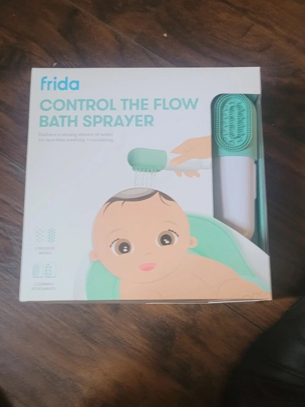 Frida Control the Flow Bath Sprayer - Mint
